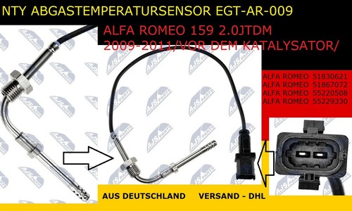 Sensore temperatura gas - temperatura, di